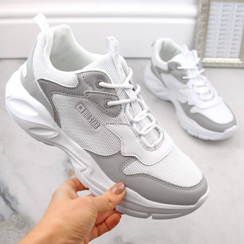 Scarpe da ginnastica Big Star W LL274375 INT1942 bianco 1