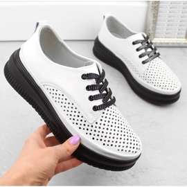 Scarpe traforate Artiker W 54C1708 HBH70B bianco 1
