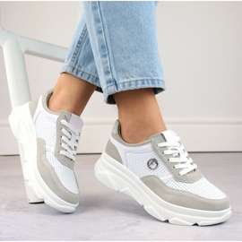 Filippo W PAW531A scarpe sportive in pelle, bianche bianco 2