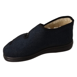 Dr.ORTO Befado scarpe da donna isolate con lana pu 986D013 nero blu 1