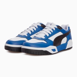 Scarpe Puma Rbd Tech Classic Cobalt Glaze bianche 396553-03 blu 2
