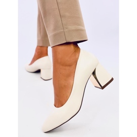 Décolleté Kerrigan Beige con tacco alto 2