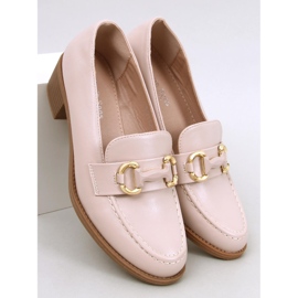 Décolleté Rabier Beige con tacco largo 1