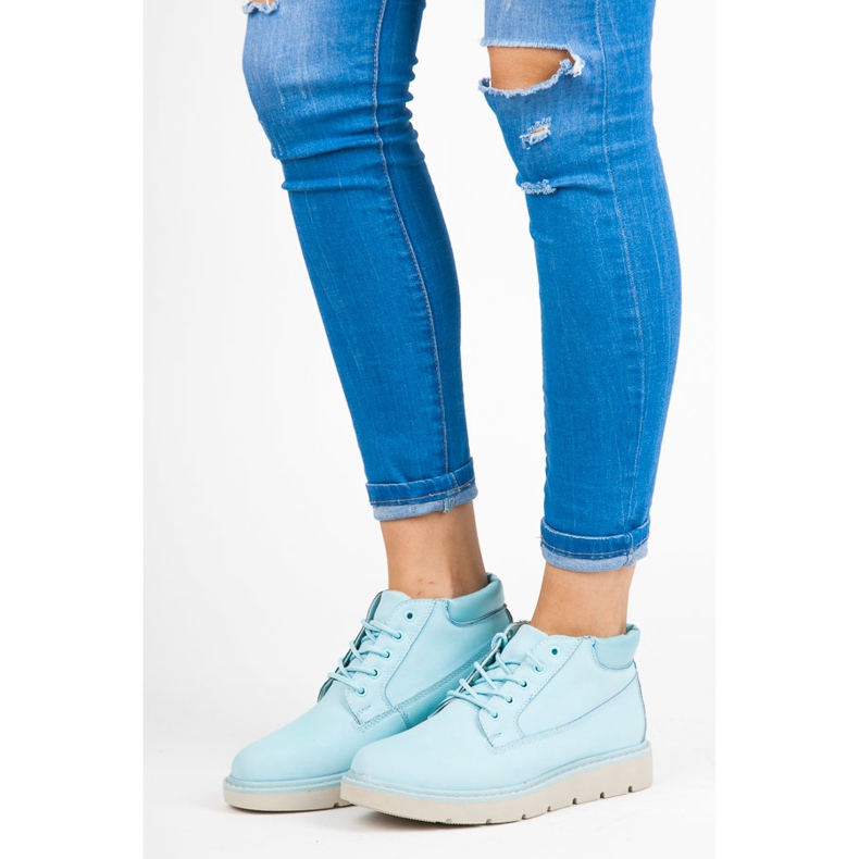 Vices Stivali sulla piattaforma blu 2