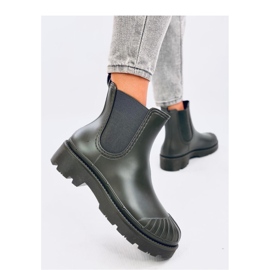 Stivaletti Chelsea verdi verde 1