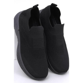 Scarpe sportive a calzino Suare Allblack - Inello nero 1