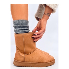 Scarponi da neve classici Delaney Camel - Inello marrone 1
