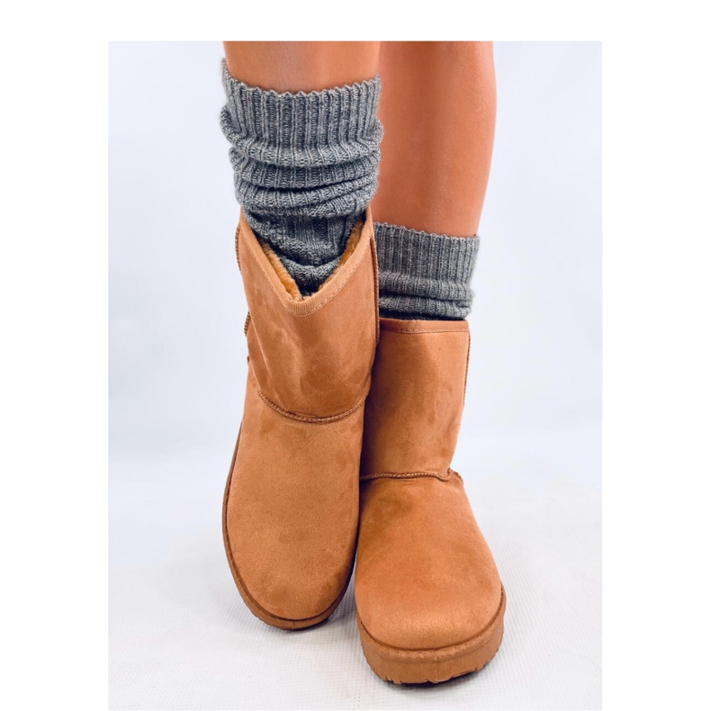 Scarponi da neve classici Delaney Camel - Inello marrone 2