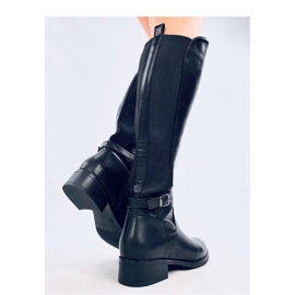 Stivali con tomaia elastica Lappen Nero - Inello 2