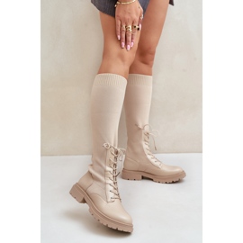 Modello 68129 Stivali beige 1