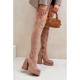 Modello 8669 Stivali beige 1