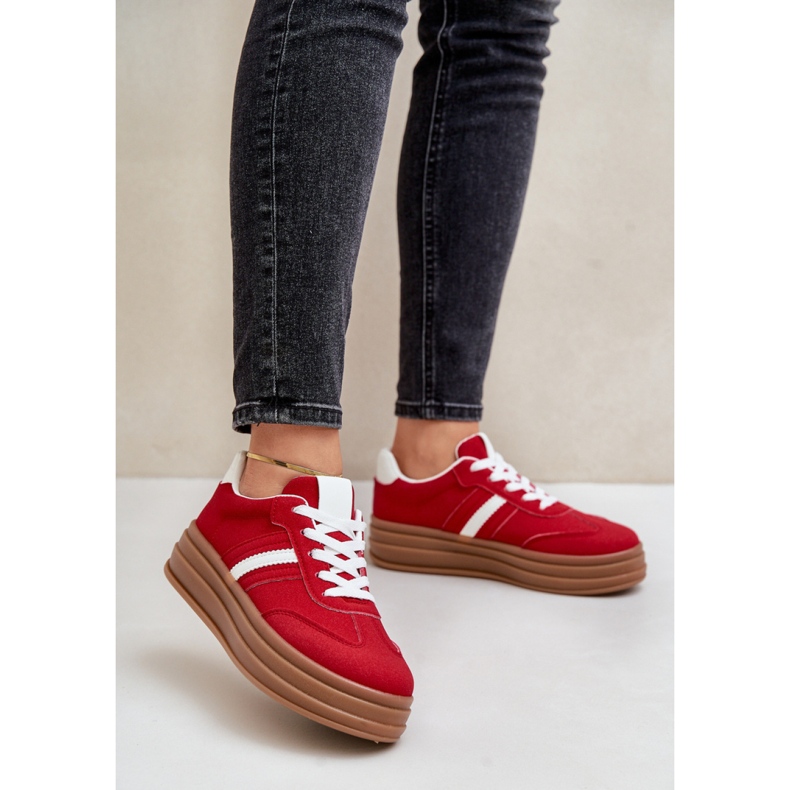 Scarpe Sportive Modello PC2802 Rosse rosso 1
