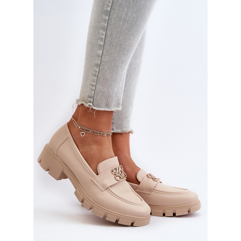 Jezzi Mocassini Modello RMR23119-2 Beige 1