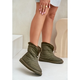 Doposci Modello 6433 Verde Scuro 1