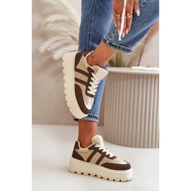 Scarpe Sportive Modello 24886 Marrone 1