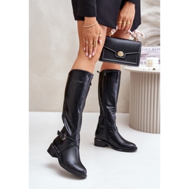 Stivali Modello 24KZ39-7496 Neri nero 1