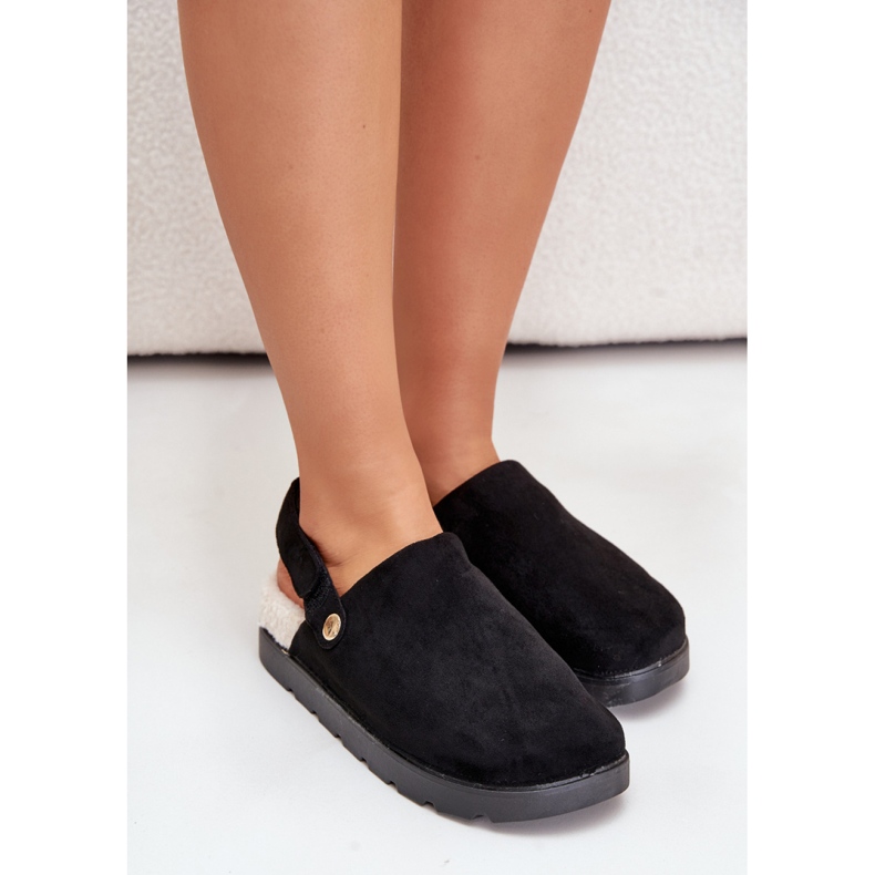 Pantofole Modello 100-418 Nere nero 1