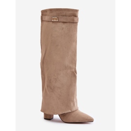 Step in style Stivali Modello Urelli LA-289 Beige - Entra con stile 2