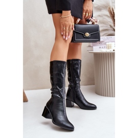 Jezzi Stivali Modello ASA217-2 Neri nero 1