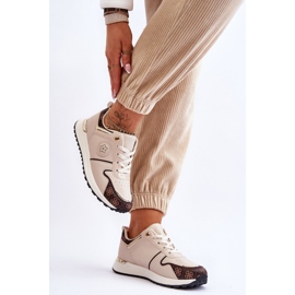 Scarpe Sportive Modello US6 Beige/Marrone 1