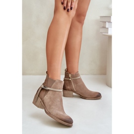 Zazoo 60478 Stivaletto beige 1