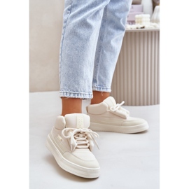 Big Star OO274A531 Scarpe sportive color crema bianca 1