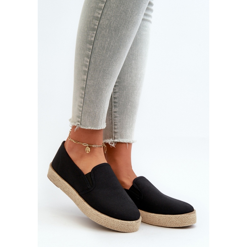 Espadrillas Modello 24TX02-7698 Nere nero 1