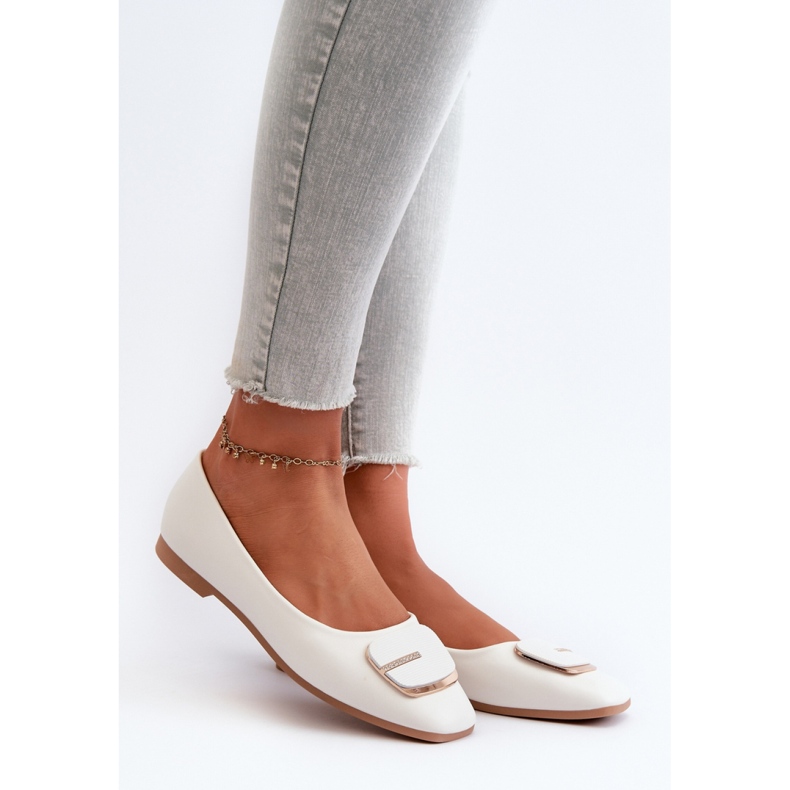 Ballerine Modello ZA37 Colore Bianco bianca 1