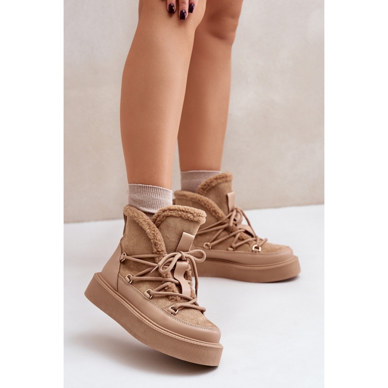 Doposci Modello 24882 Beige Scuro 1