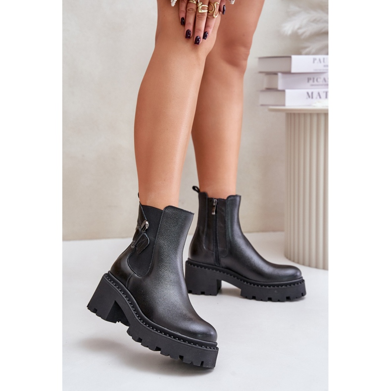 Stivali Modello Zazoo 60490 Nero 1