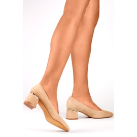 Décolleté Modello XR-103B-BE Beige 1