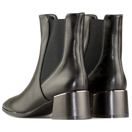 Stivaletto Chelsea Modello 9611B Nero 1