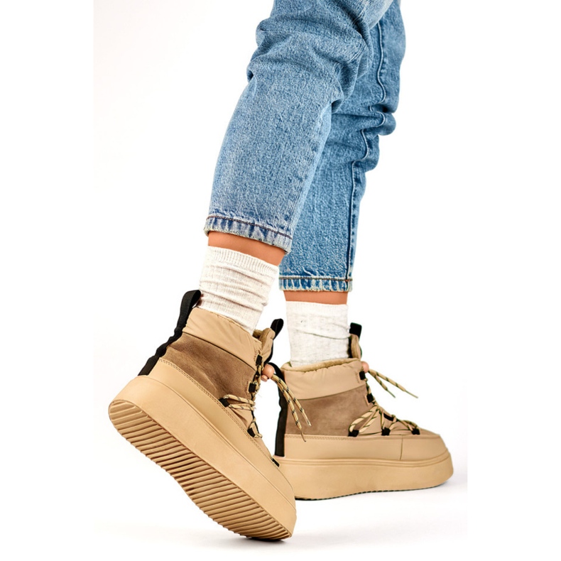 Doposci Modello 24-72302BE Beige 1