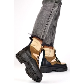 Trappers Modello A-852KH Beige/Nero 1