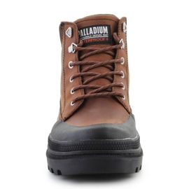 Scarpe Palladium Pallatrooper Cuff WP+ 04365-248-M marrone 2