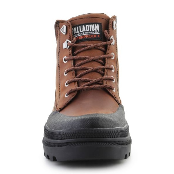 Scarpe Palladium Pallatrooper Cuff WP+ 04365-248-M marrone 2