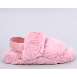 Ciabatte da donna Rhodes con fascia elastica, colore rosa 1