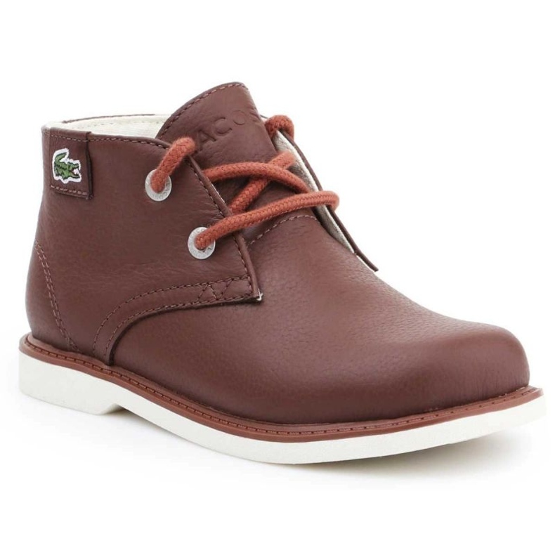 Lacoste Sherbrook Hi Sb Spc Jr 7-30SPC201177T marrone nero 1