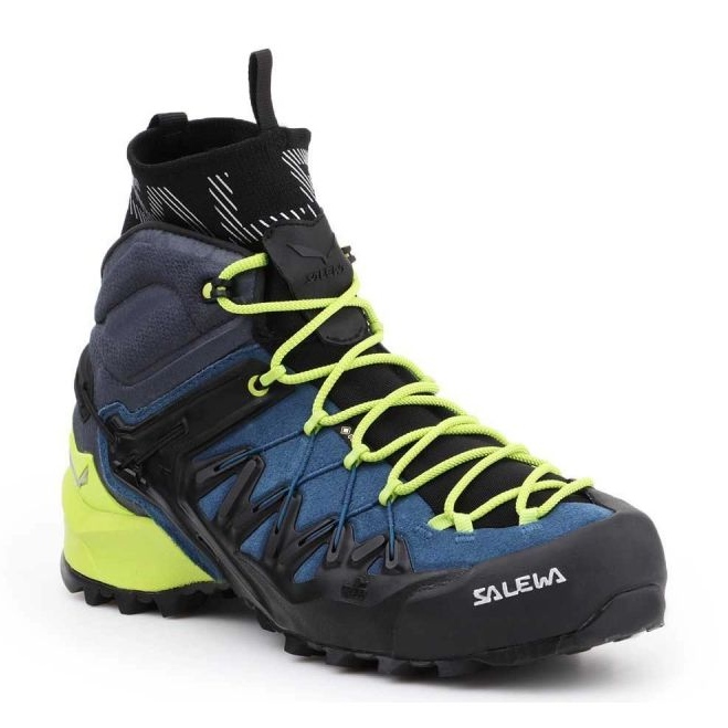 Scarpe da trekking Salewa Ms Wildfire Edge Mid Gtx 61350-8971 blu 1