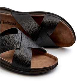 Pelle maschile inblu gv00001i flip neri nero 2