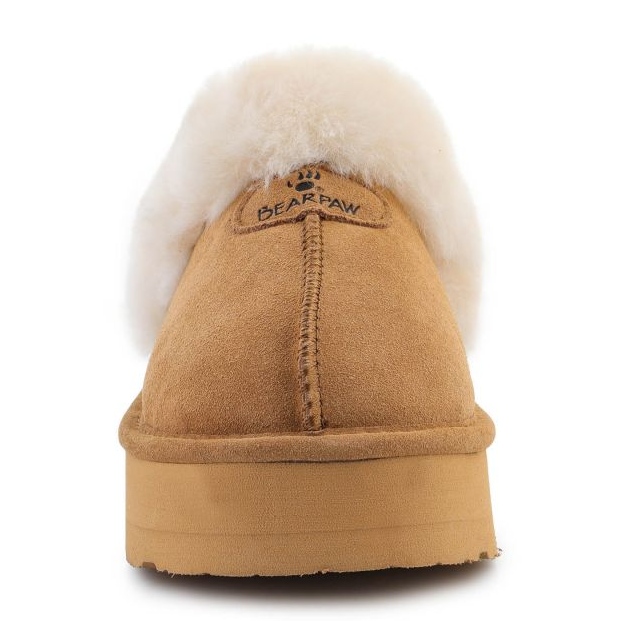 Pantofole isolanti da donna BearPaw Retro Loki 2487W-245 beige 2