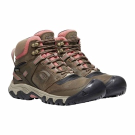 Scarpe da trekking Keen Ridge Flex Mid Wp KE-1024921 marrone 1