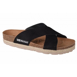 Pantofole Geographical Norway Sandalias Bios Tiras Cruzadas W GNW20411-01 nero 1