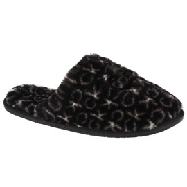 Pantofole Calvin Klein Slipper Mule Fur Mono HW0HW00536-0GK nero 1