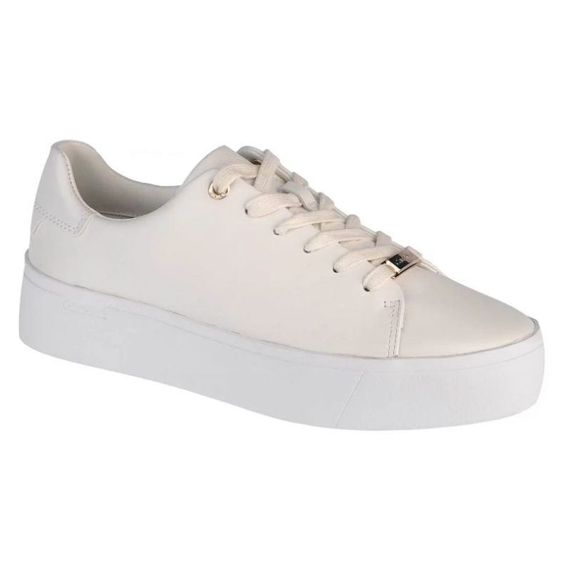 Calvin Klein Flatform Lace Up W HW0HW00575-0K4 bianco 1