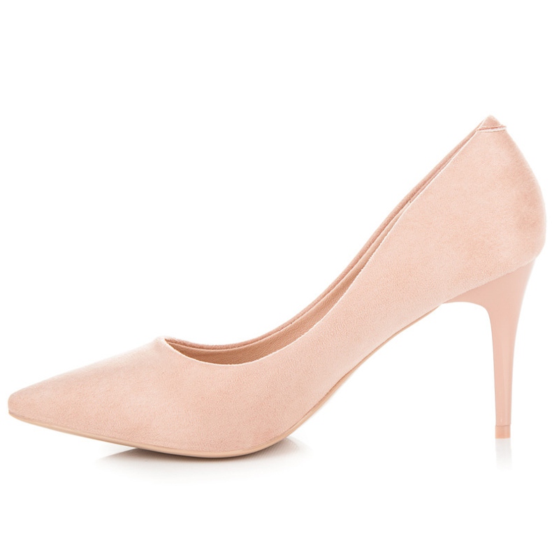 Comer Tacchi in camoscio rosa 1