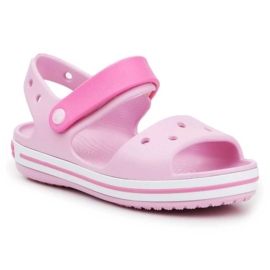 Crocs Crocband Sandalo Bambino 12856-6GD rosa 1