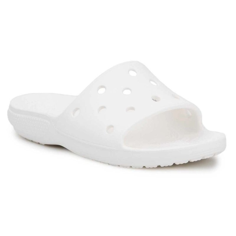 Infradito Crocs Classic Slide 206121-100 bianca 1