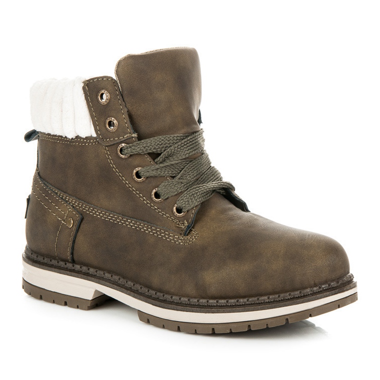 Ideal Shoes Cacciatori verdi verde 1