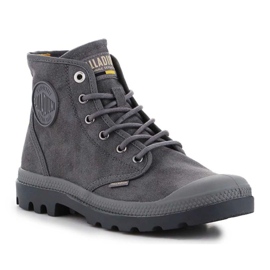Scarpe Palladium Pampa Hi Wax French Metal 77222-068-M grigio 1